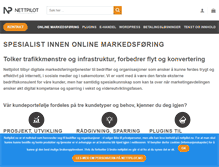 Tablet Screenshot of nettpilot.no